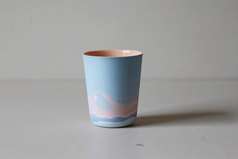 200ml water cup - Dawn - Cups - Porcelain Orange