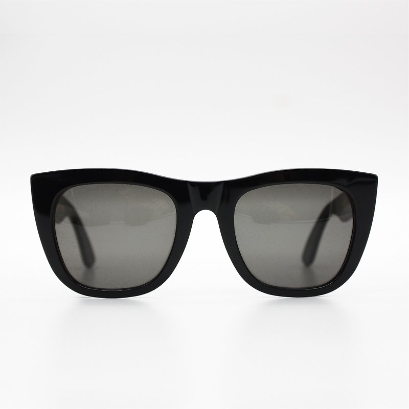 SUPER Sunglasses - GALS GIANNI - กรอบแว่นตา - วัสดุอื่นๆ สีดำ