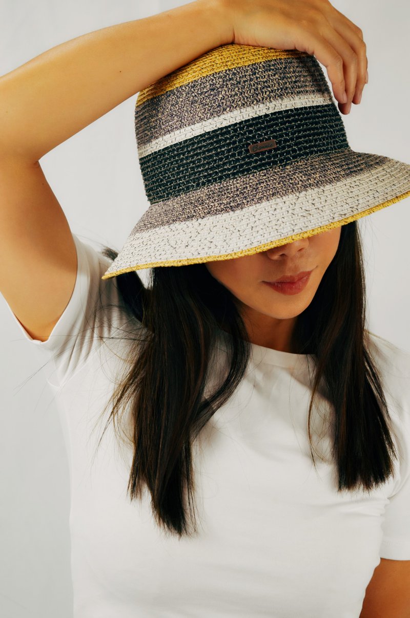 Turkish Gradient Bucket Hat - Mixed Purple - Hats & Caps - Paper Purple