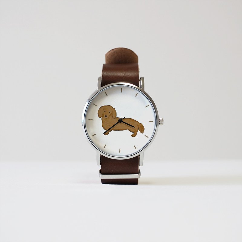 Dachshund watch - Women's Watches - Other Metals Brown