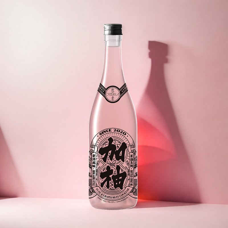 Drink La 飲啦 - 加柚 (750毫升) 香港樽裝特調雞尾酒 - 酒類/酒精飲品 - 新鮮食材 