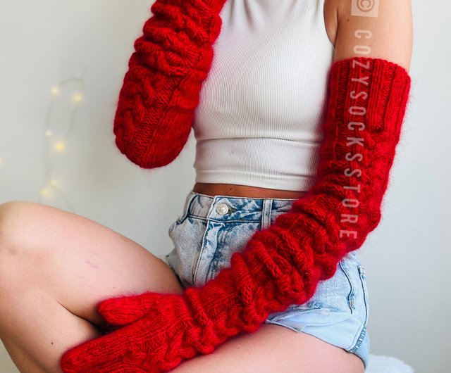 Warmest deals fingerless mittens