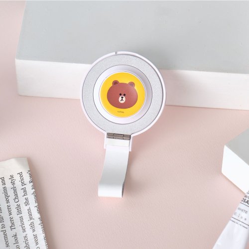 TOYSELECT LINE FRIENDS經典-熊大款15W二合一磁吸支架無線充電器(手機+Watc