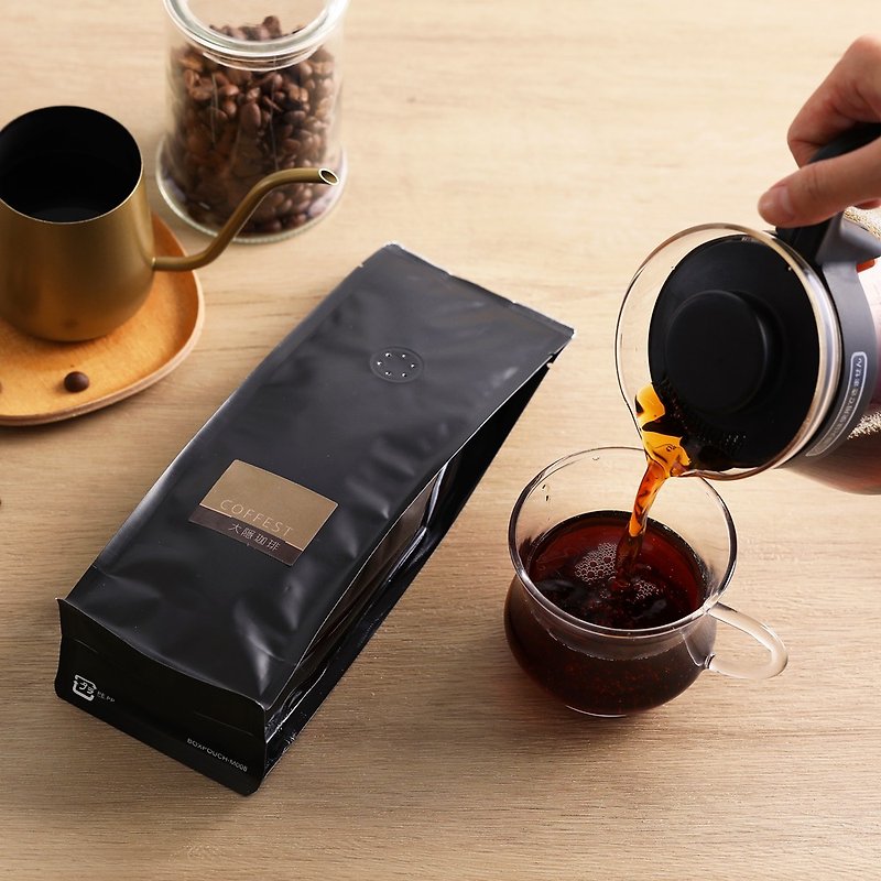[Free Shipping] Self-Slow Series Single Origin Coffee Bean Five-pound Set (half pound * 10 bags) Coffee - Coffee - Fresh Ingredients Black