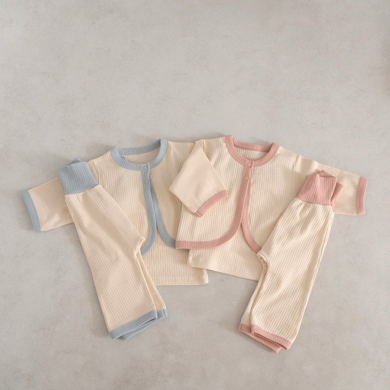 Korean Sweet Baby Set•Sugar Baby Set• - Tops & T-Shirts - Cotton & Hemp 