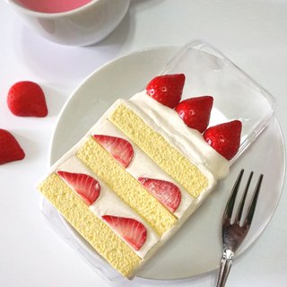 Strawberry Cream Cake iPhone6 ​​Plus Phone Case | Simulation Food Clay Phone Case