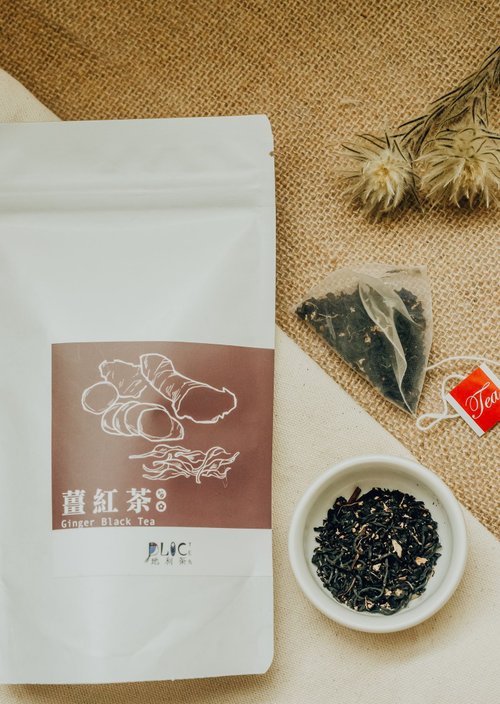 DLIC TEA 在地風味好茶 暖心暖胃 生薑紅玉紅茶 無糖薑紅茶 原葉立體茶包