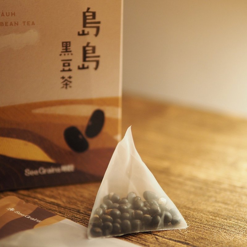 【Daodao】Taiwan black bean tea that makes the body smile (10 pieces) - อาหารเสริมและผลิตภัณฑ์สุขภาพ - วัสดุอื่นๆ สีนำ้ตาล
