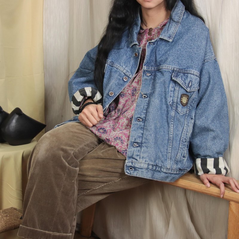 Levi's 牛仔外套 A05 美製, denim 夾克【Tsubasa.Y 古著屋】 - 男夾克/外套 - 其他材質 藍色