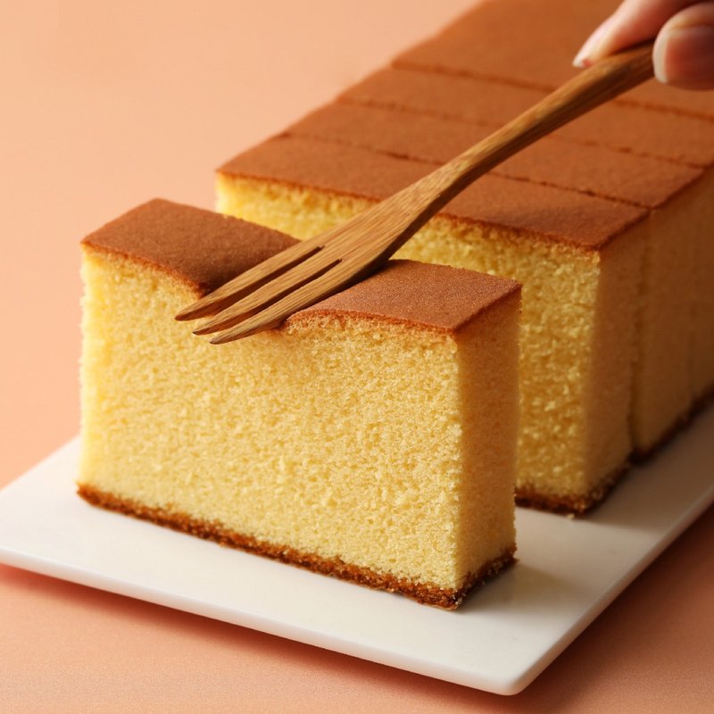 [Ginger Food] Nagasaki Honey Cake Ten Pieces Pack (Top Ten Souvenirs) - เค้กและของหวาน - วัสดุอื่นๆ สีทอง