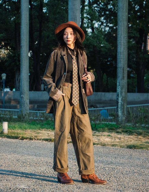 Tsubasa.Y│Royal Canadian Army uniform wool trousers vintage military wool  trousers - Shop tsubasay Men's Pants - Pinkoi