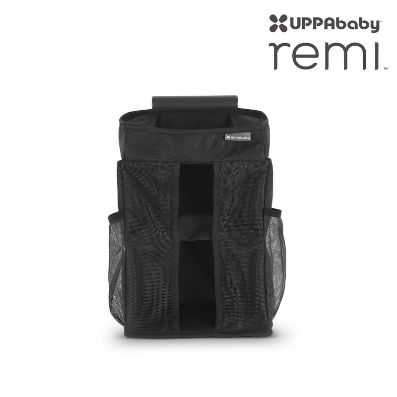 快速出貨-台灣宅配-【UPPAbaby】Remi嬰兒床配件-置物收納袋-黑色 - 嬰兒床/床圍/寢具 - 其他材質 綠色