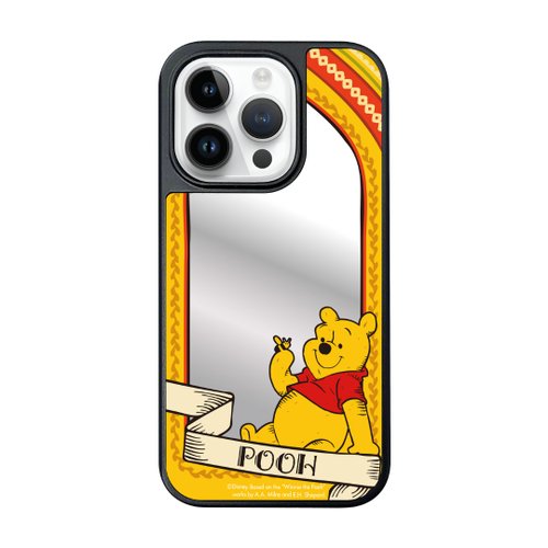 i-Smart i-Smart-迪士尼鏡面手機殼-iPhone15系列-Winnie The Pooh