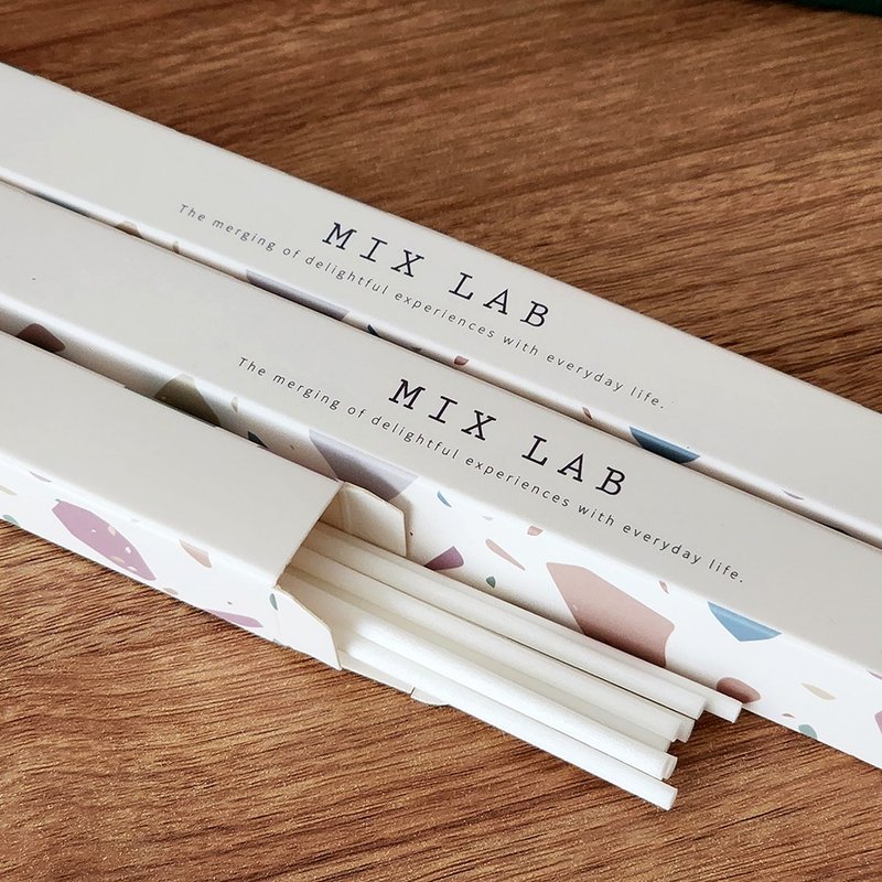 MIX LAB 空間擴香棒 10支入 - 香氛/精油/擴香 - 其他人造纖維 白色