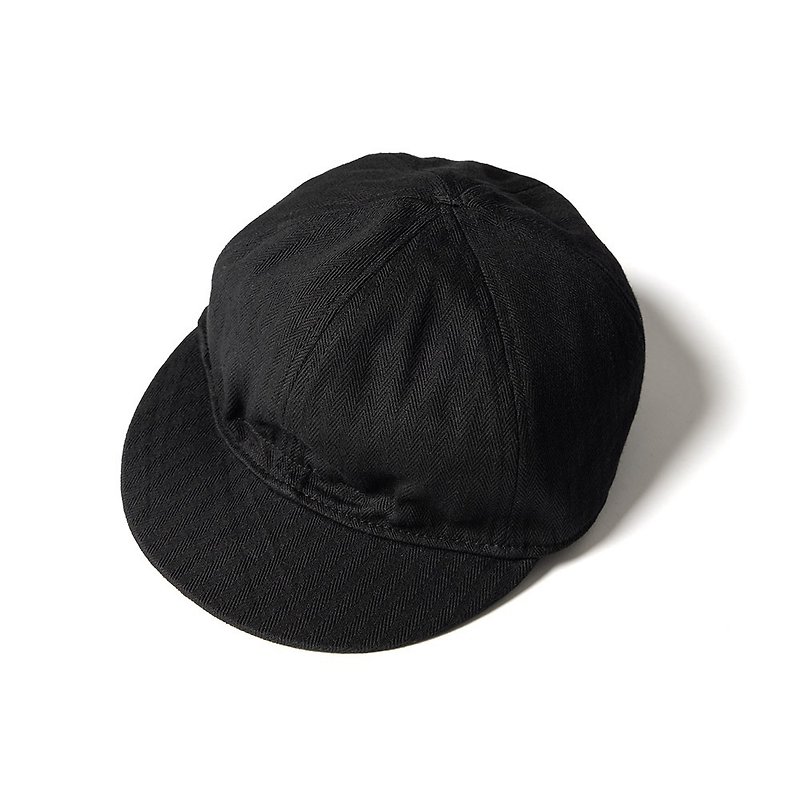 N-3 Utility Cap-Black - Hats & Caps - Cotton & Hemp 