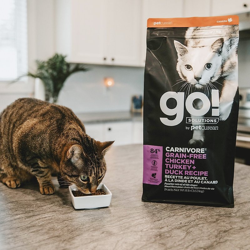 [Cat staple food] go! Four kinds of meat, whole cat, high meat content series, grain-free cat feed, low carb - Dry/Canned/Fresh Food - Fresh Ingredients 