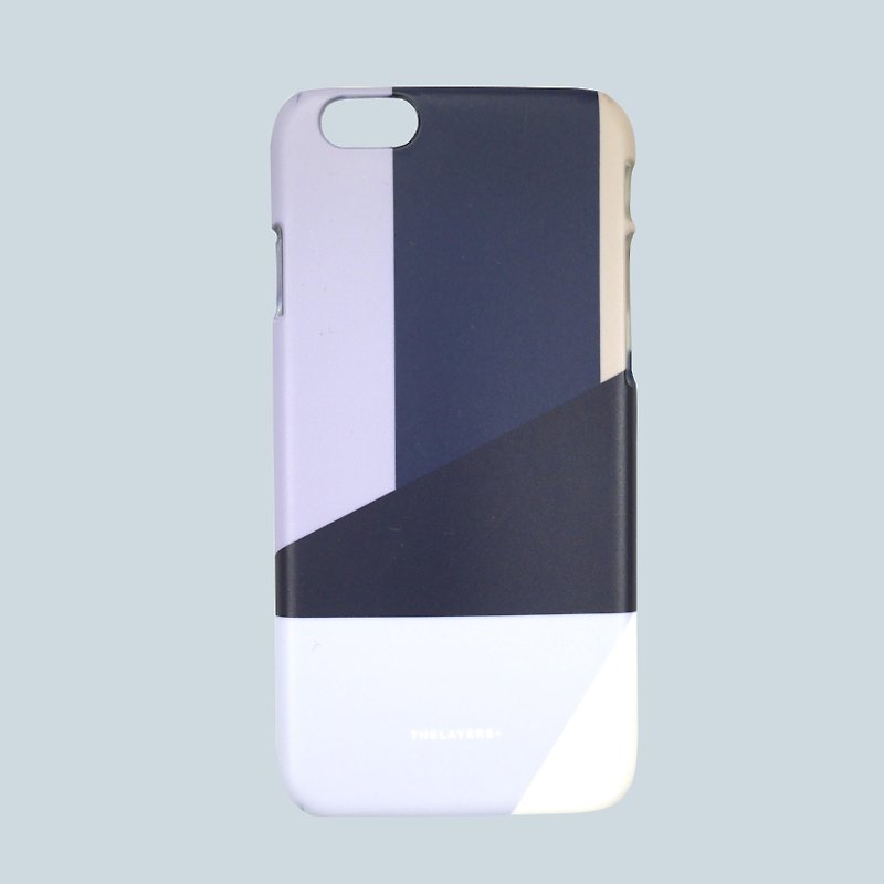 GRAPHIC PRINT - FEDERAL NAVY Custom Phone Case - Phone Cases - Plastic Blue