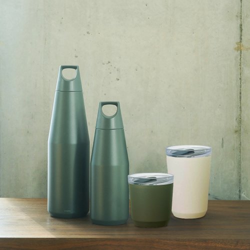 KINTO Taiwan (授權總代理) 【送禮】日本KINTO TUMBLER 律動保溫瓶+隨行杯 組合