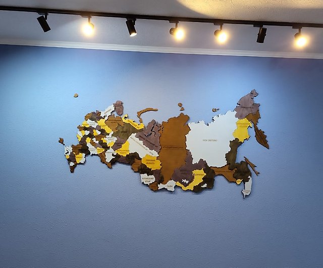 あなたの国のカスタム3d木製地図 パズル 大きな壁の装飾 ショップ Magicboxdreams 地図 Pinkoi