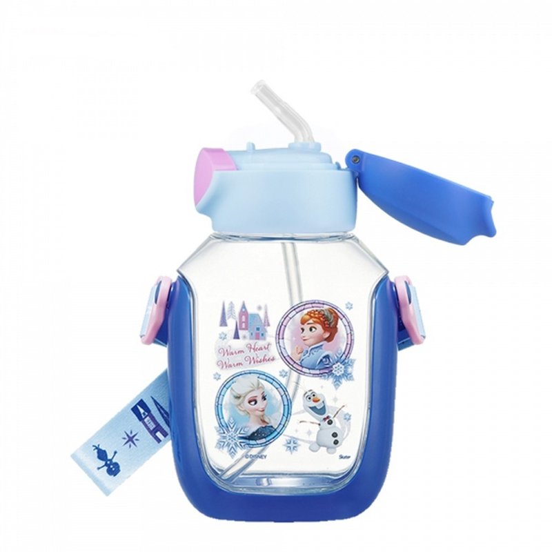 Skater- 6DX Straw Water Bottle (530ml) Frozen - อื่นๆ - พลาสติก หลากหลายสี