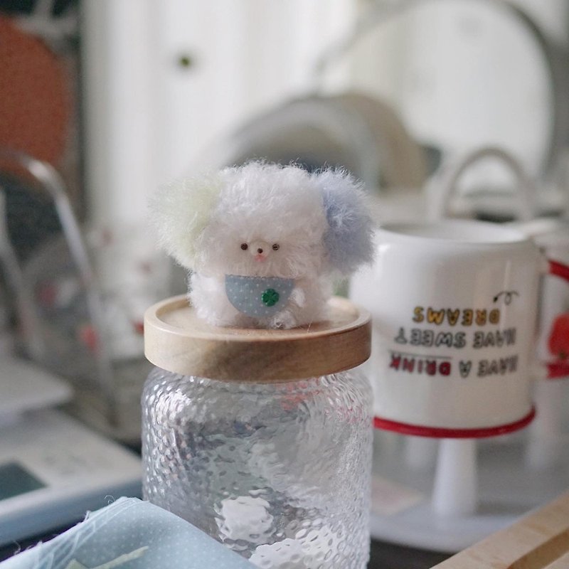 Unicorn Forest | Furry Earth Puppy Handmade Plush Doll - Stuffed Dolls & Figurines - Other Man-Made Fibers 