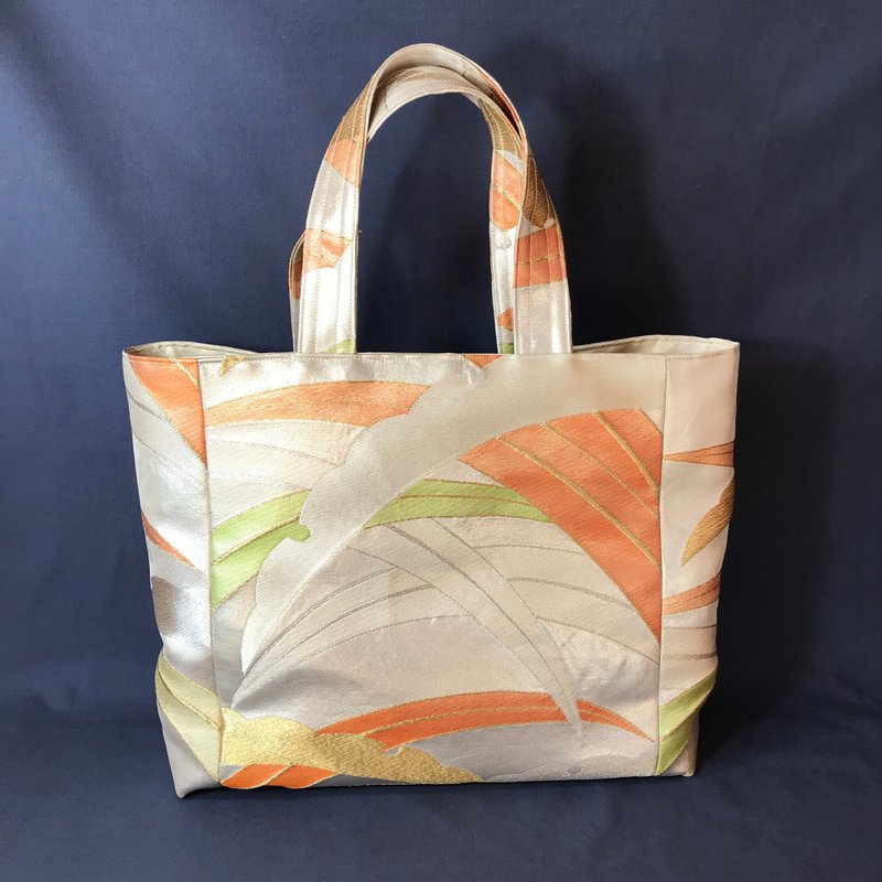 Obi Remake Handmade Oversized Tote Bag - Handbags & Totes - Silk 