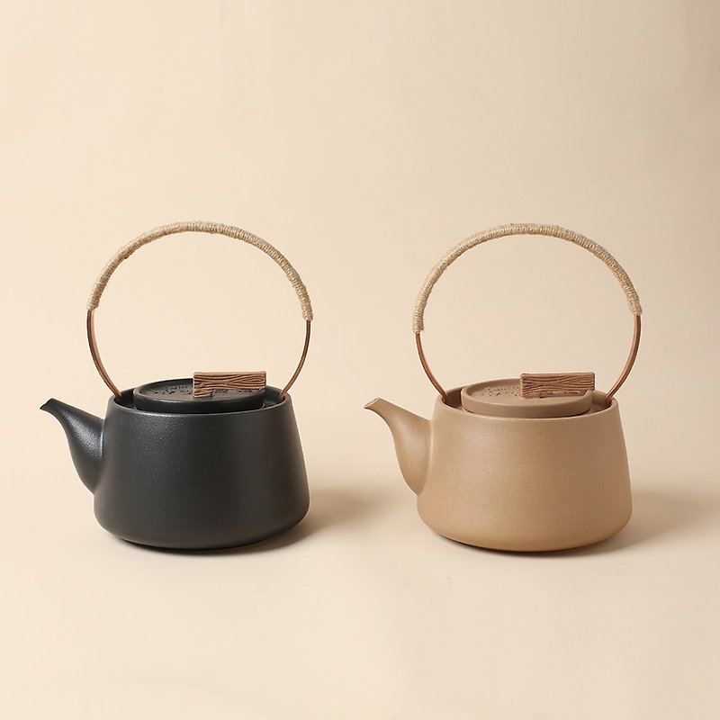 [Lu Bao LOHAS] クイックスノーシーチン陶器ポットは、水とお茶のスープをより香り豊かにするのに最適なポットです 0.9L - 急須・ティーカップ - 陶器 