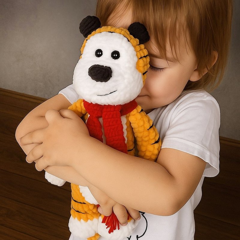 ホッブス ぬいぐるみ トラ, カルビンとホッブス, ホッブス トラ ぬいぐるみ, トラ ぬいぐるみ - 知育玩具・ぬいぐるみ - その他の素材 