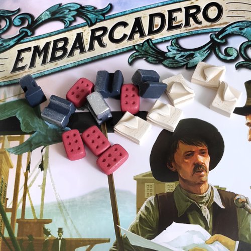Holy Tokens 與 Embarcadero 棋盤遊戲相容的豪華資源代幣