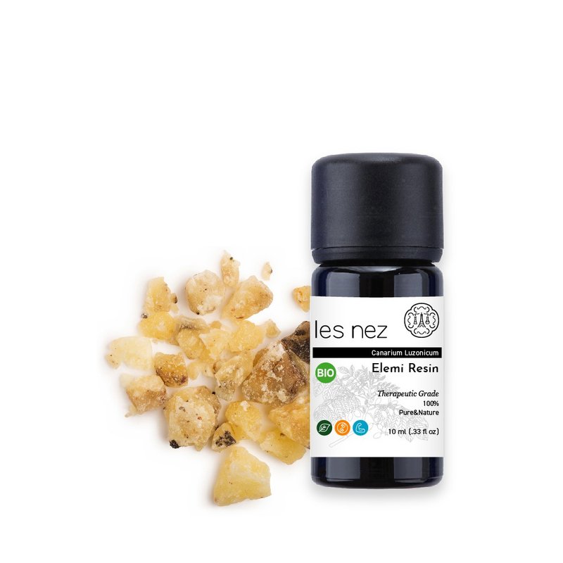 【Les nez 香鼻子】天然單方欖香脂精油 10ML - 香氛/精油/擴香 - 精油 黑色