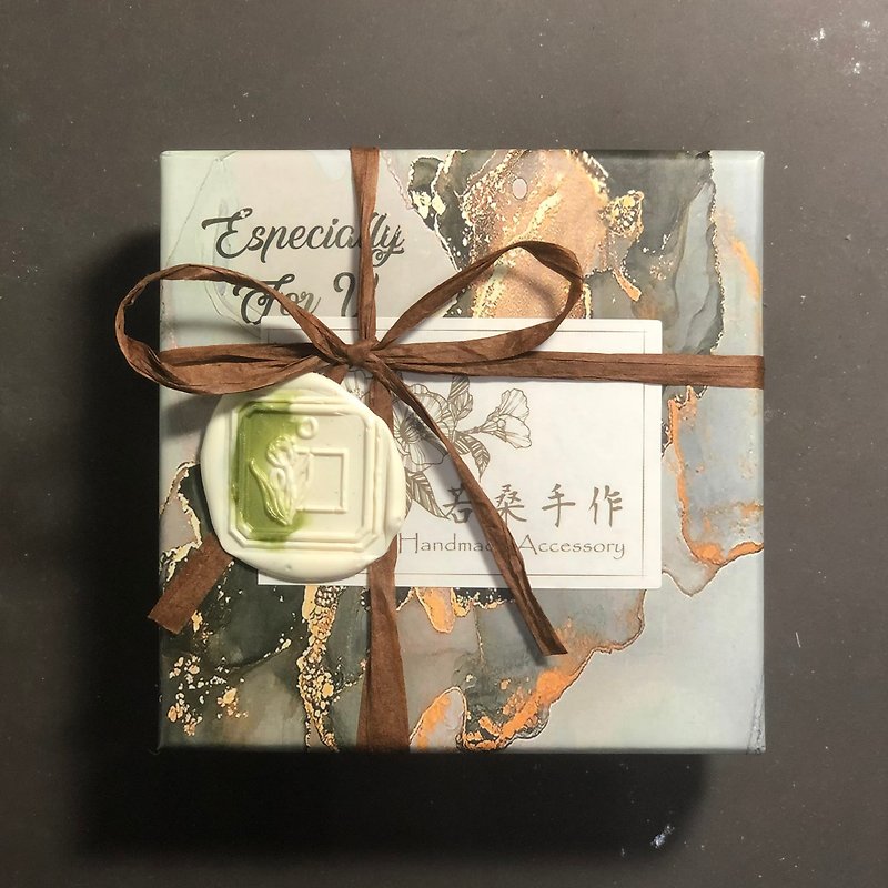 【Ruosang】【gift】carton packaging-earrings/hairpins - วัสดุห่อของขวัญ - กระดาษ สึชมพู