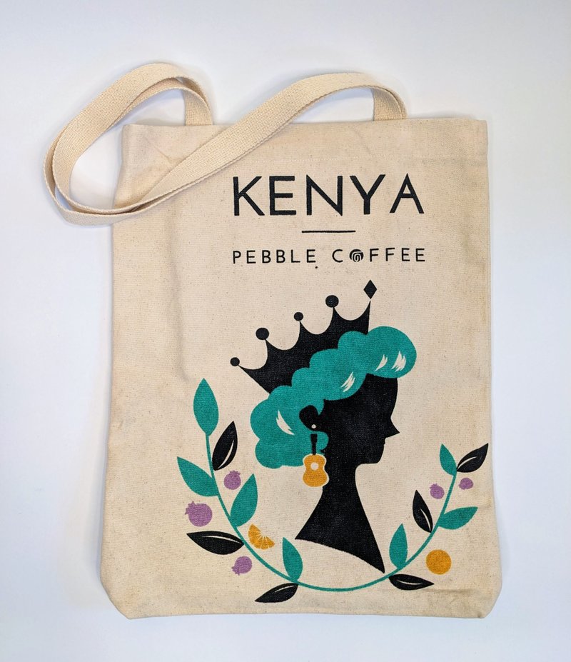 Recycled Coffee Canvas Side Backpack - Kenya Chestnut - กระเป๋าแมสเซนเจอร์ - ผ้าฝ้าย/ผ้าลินิน 