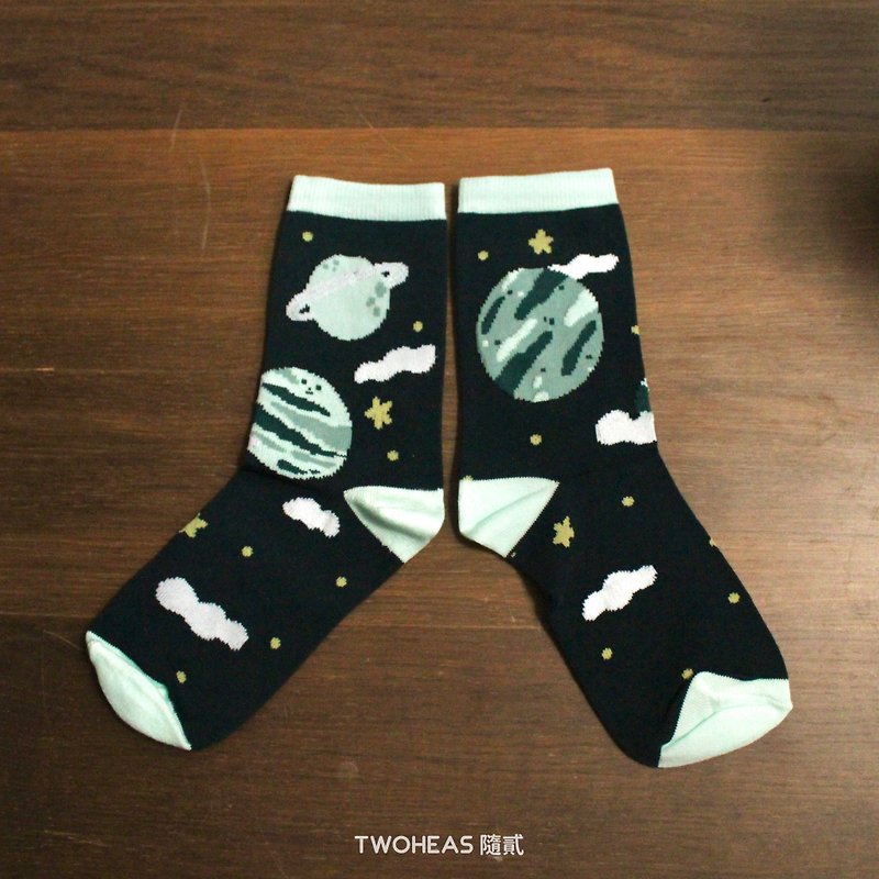 Outer Space Socks | Socks - Socks - Cotton & Hemp Multicolor