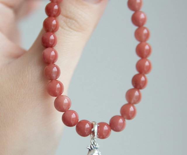 希少石　アンダーソン長石ブレス 天然アンダーソン長石ブレスレット - ショップ Megumi Jewelry