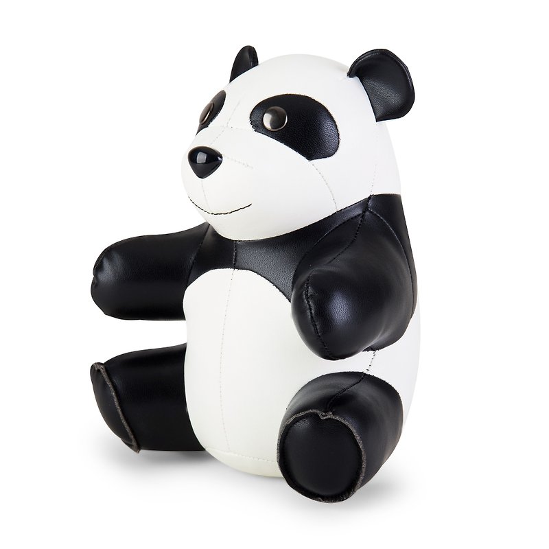 Zuny - Panda - Bookend - Items for Display - Faux Leather Multicolor