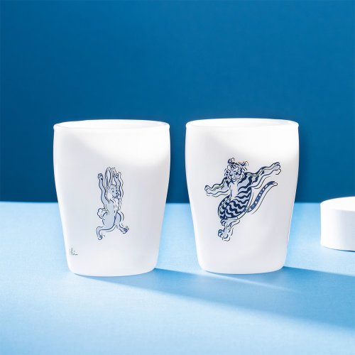 好玻 GOODGLAS 只是ZISHI×好玻GOODGLAS / 醉好是潮臺味啤酒對杯-青花款