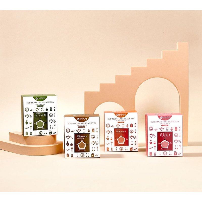 【Taiwan Sun Moon Lake Black Tea】Tea Master Series 7 Tea Bags - Tea - Paper Multicolor