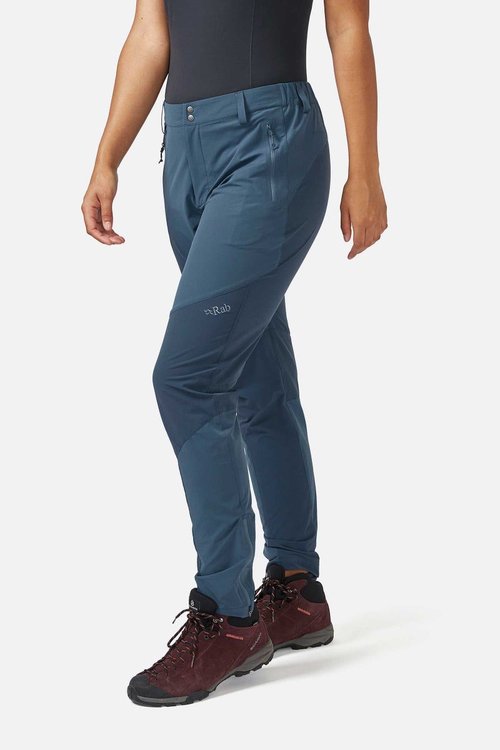 山衣丁 【Rab】Torque Mountain Pants 輕量長褲 女款 獵戶藍/夜藍