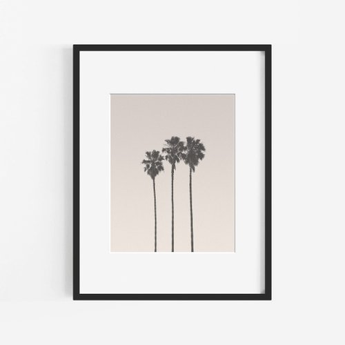 Weekend Road Trip palm tree art #2 海報 畫 臥室 浴室 餐廳 咖啡廳