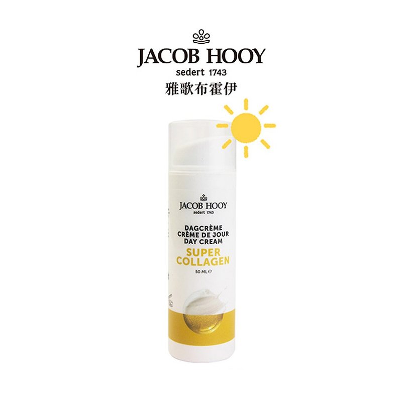 Jacob Hooy | Super Collagen Day Cream 50ml - ครีมบำรุงหน้า - วัสดุอื่นๆ 