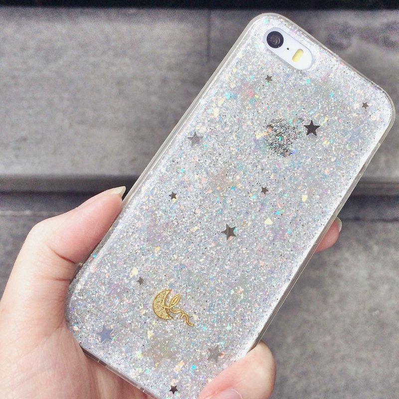 HOLOLA - PHONE CASE / CLEAR HOLOGRAM - Phone Cases - Plastic Silver