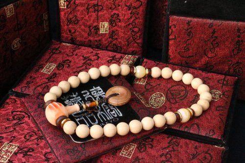 TIBUKKYO德榕藏品 新籽滿花六道木 27顆 10mm 佛珠 念珠 平安扣 客製化設計 手持型