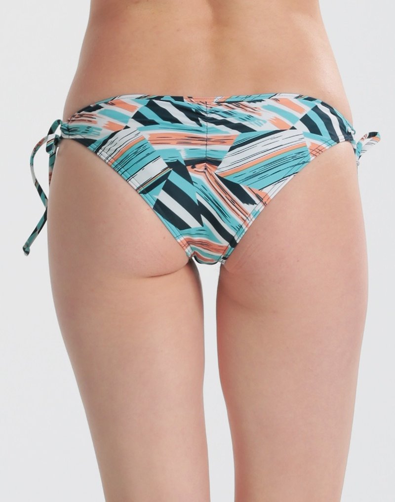 Haolang urban geometric bikini bottoms/Bottom - Women's Swimwear - Polyester 