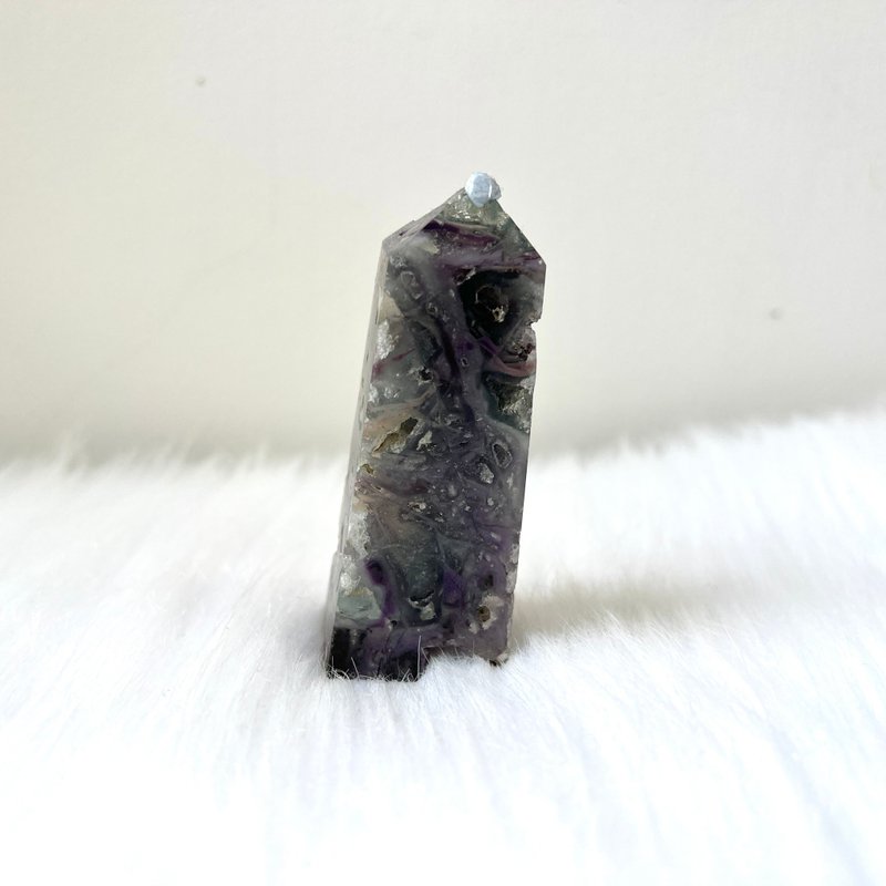 紫色閃鋅礦柱 | 水晶 | 水晶柱 | 水晶擺件 - 擺飾/家飾品 - 水晶 紫色