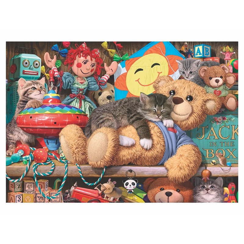 Toy Cupboard Kitten/Puzzle - Puzzles - Paper 