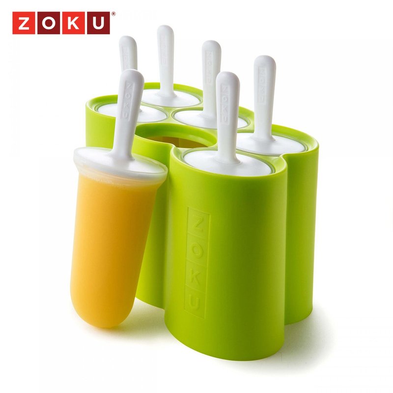 ZOKU 經典雪條模具組 一組六入 - 廚具 - 塑膠 綠色