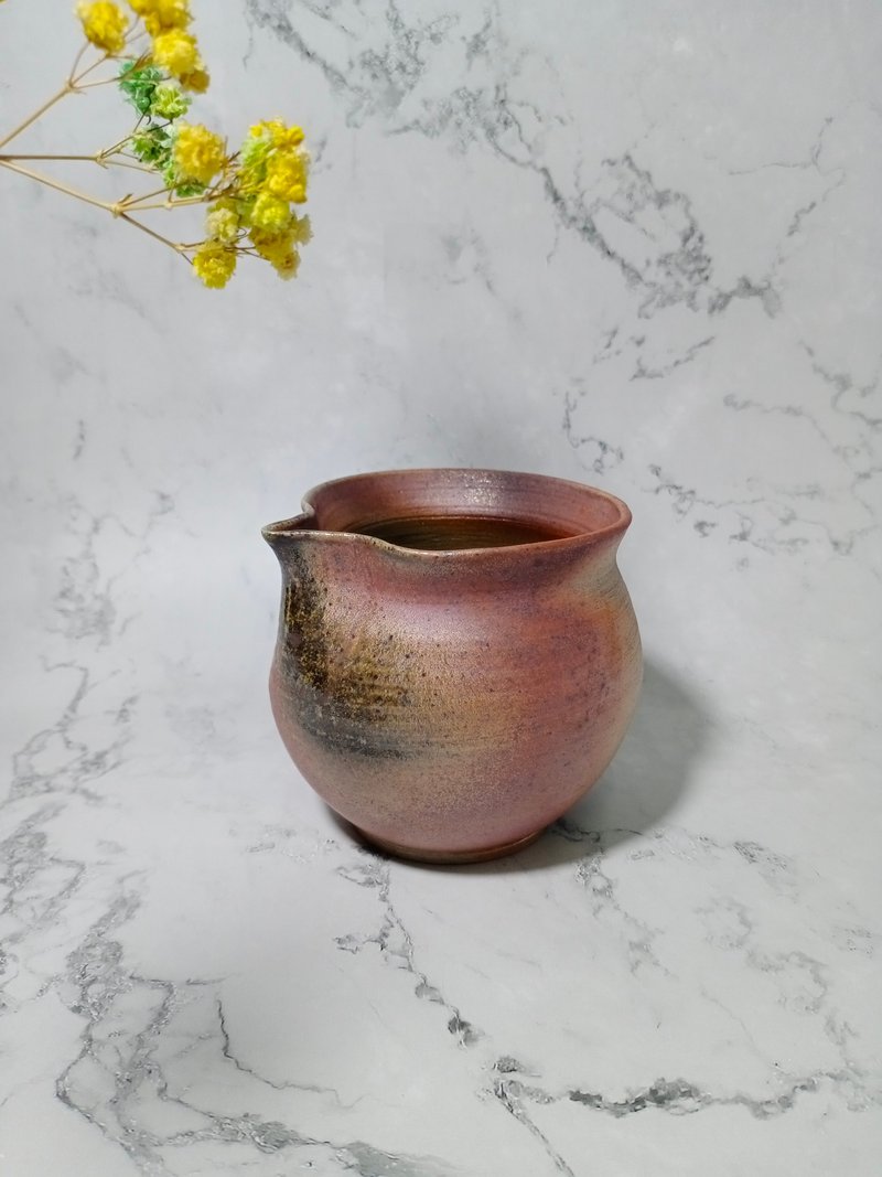 【快速出貨】柴燒手工公道杯/茶海/良田 - 茶壺/茶杯/茶具 - 陶 