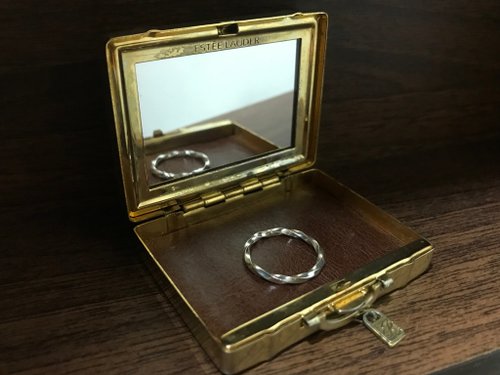 Delulu Studio 手作銀飾—經典扭轉造型戒指 925純銀飾品 純銀戒指 可客製