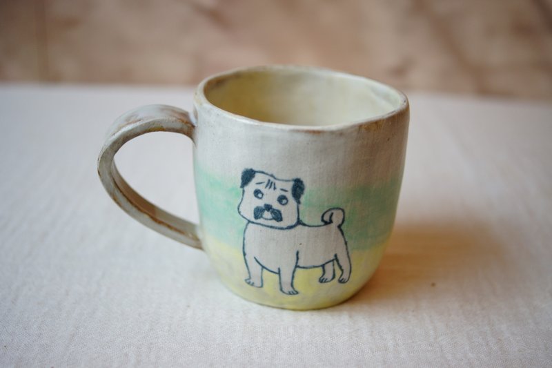 Handcrafted kohiki mug   230ml suitable for coffee or tea. - แก้วมัค/แก้วกาแฟ - ดินเผา ขาว