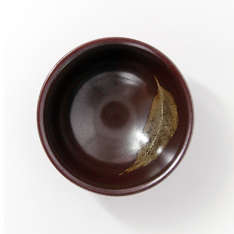 [葉未洋] 阮葉景紅ラウンドカップ - グラス・コップ - 陶器 